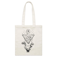 Mushroom Hand- Parcel Canvas Tote Bag